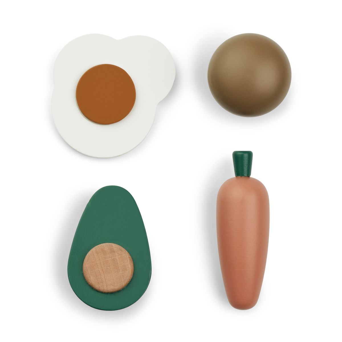 LIEWOOD Fernandes legetøjsmad - Garden green multi mix - FORUDSÆT SPIL