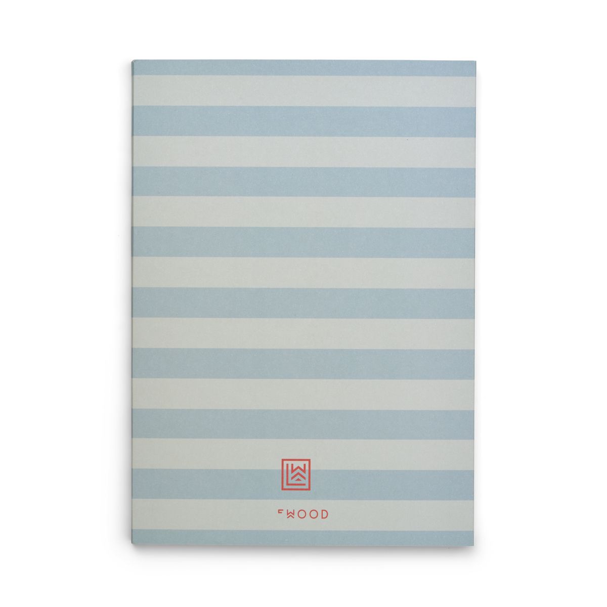 LIEWOOD Jae notesbog medium - Stripe Sea blue / Sandy - Notesbog