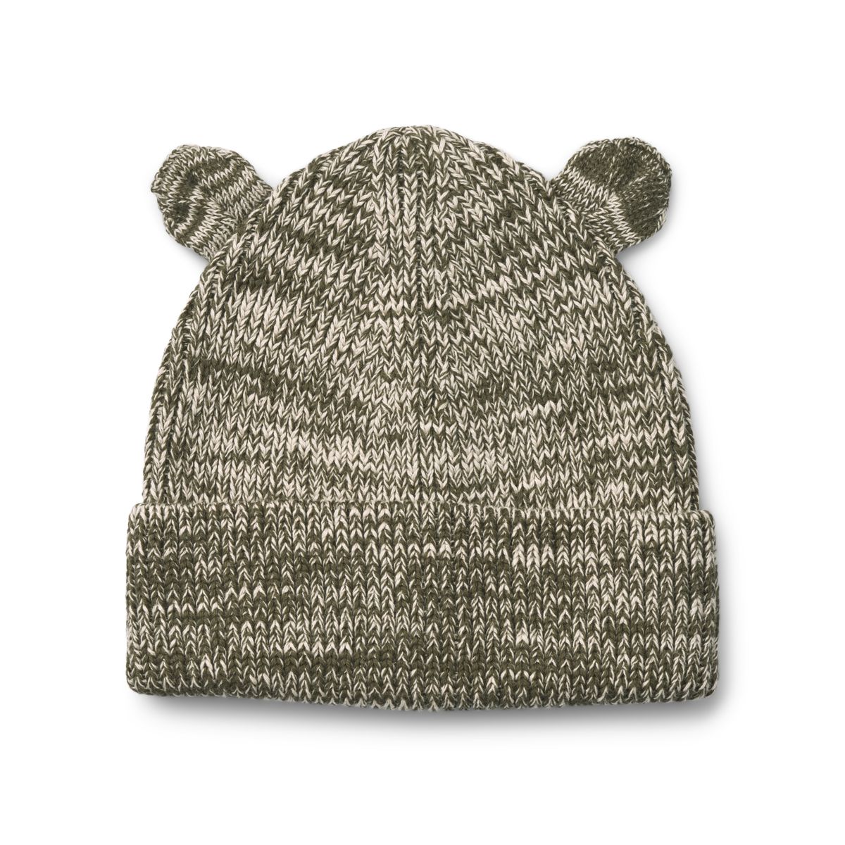 LIEWOOD Gina Beanie Med Ører - Army brown / Sandy - Hatte & Kasketter
