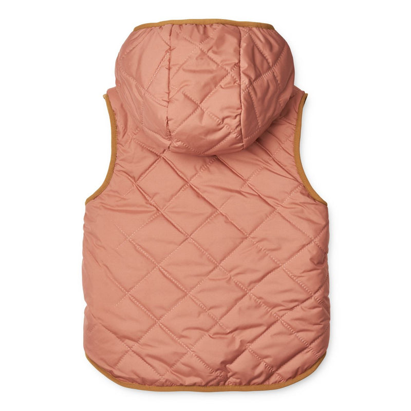 LIEWOOD Diana vendbar vest - Tuscany rose mix - Vest