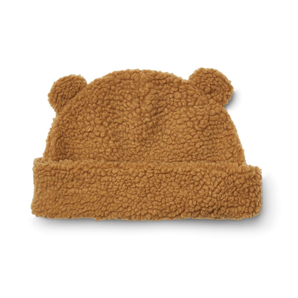 LIEWOOD Bibi Teddy-hue med ører - Golden caramel - Hatte & Kasketter