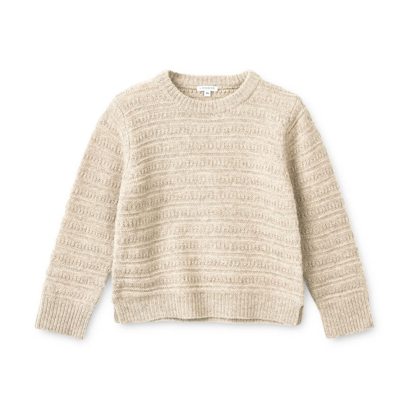 LIEWOOD Makoto sweater - Sandy melange - Sweater
