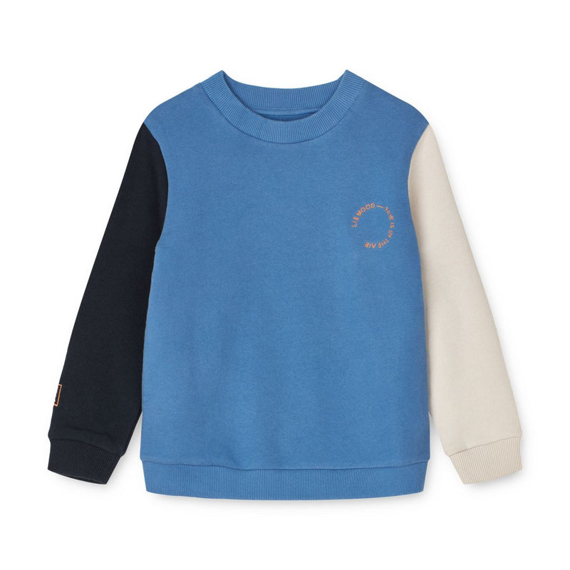 LIEWOOD Thora trøje - Midnight navy mix - Sweatshirts