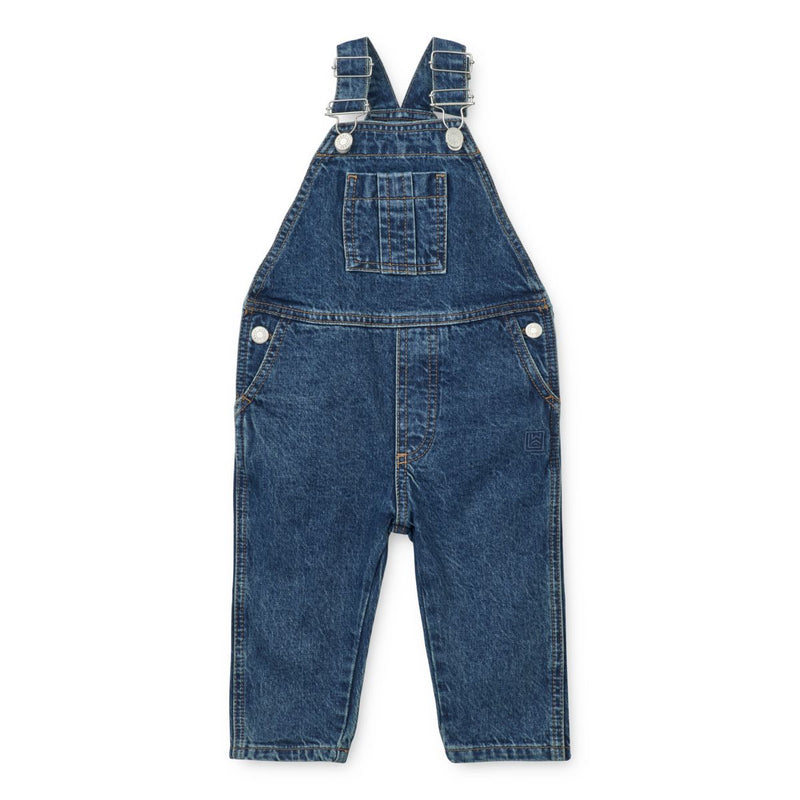 LIEWOOD Mingo denim-overalls til baby  - Medium blue denim - Overalls