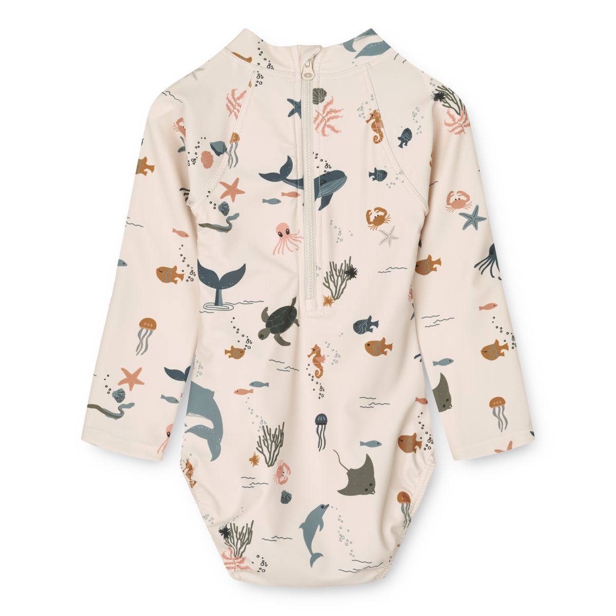LIEWOOD Maxime babybadedragt - Sea creature / Sandy - Badedragt
