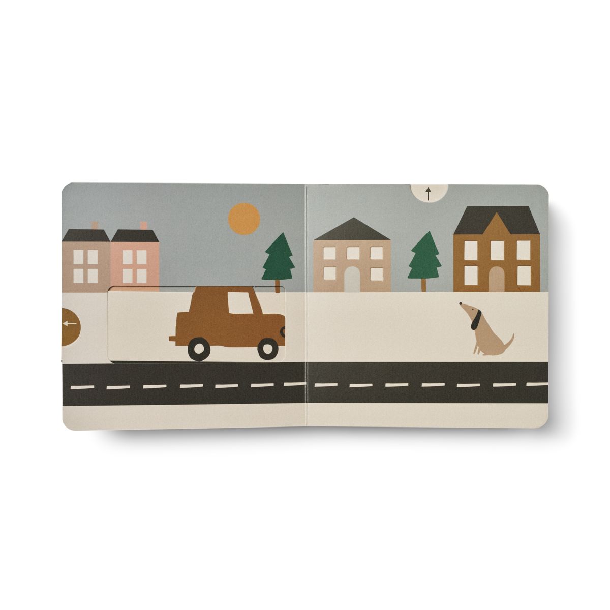 LIEWOOD Maitland interaktiv bog - Vehicles / Downtown mix - Junior bog