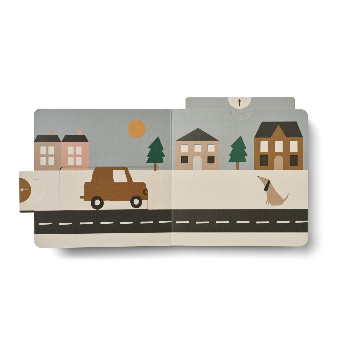 LIEWOOD Maitland interaktiv bog - Vehicles / Downtown mix - Junior bog