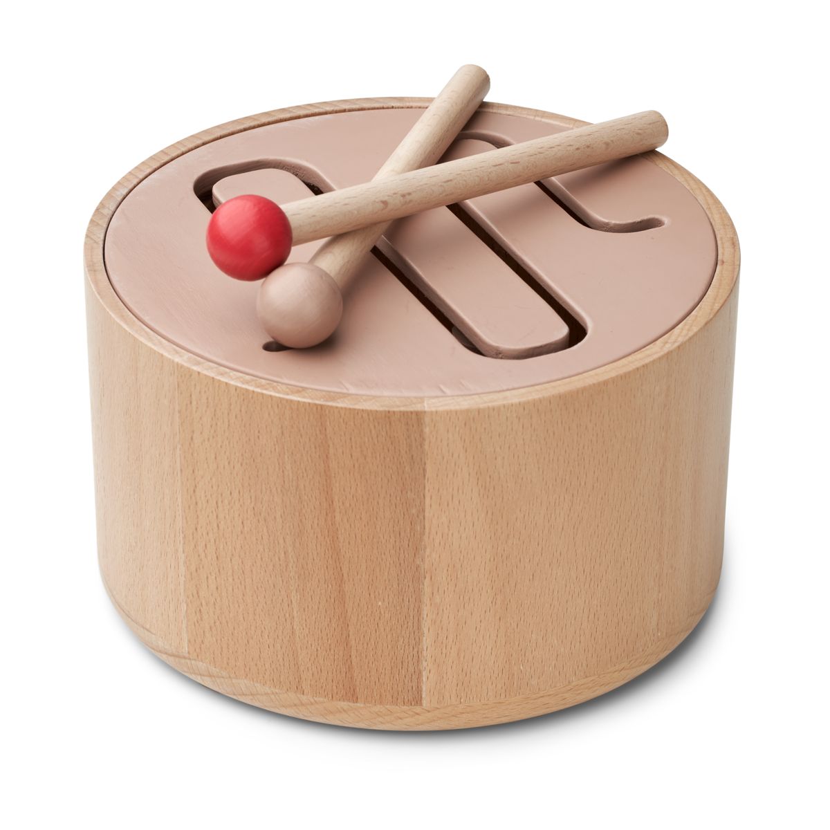 LIEWOOD Pete tromme - Tuscany rose / apple red mix - Musikinstrument