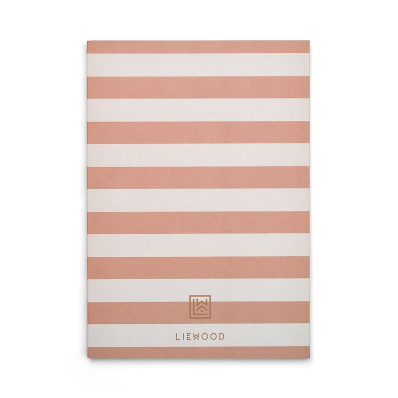 LIEWOOD Sidney notesbøger - Peach / leo mix - Notesbog