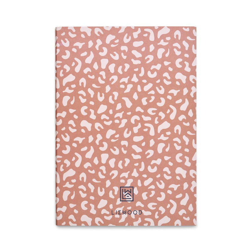 LIEWOOD Sidney notesbøger - Peach / leo mix - Notesbog