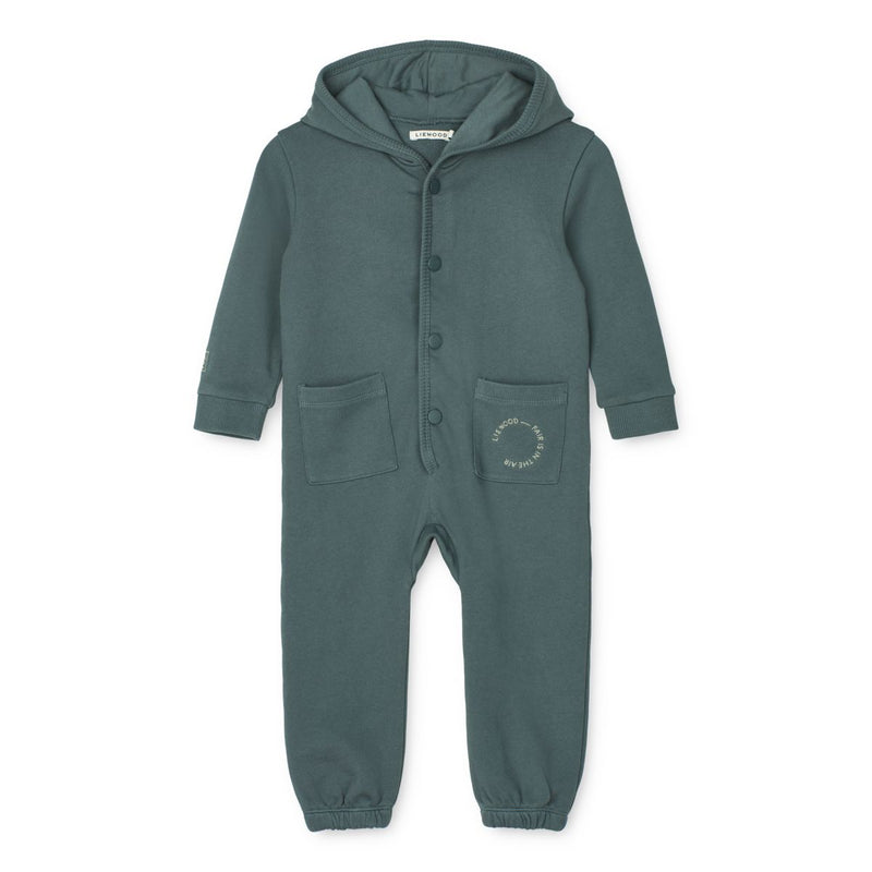 LIEWOOD Topeka sweatjumpsuit - Whale blue - Jumpsuits