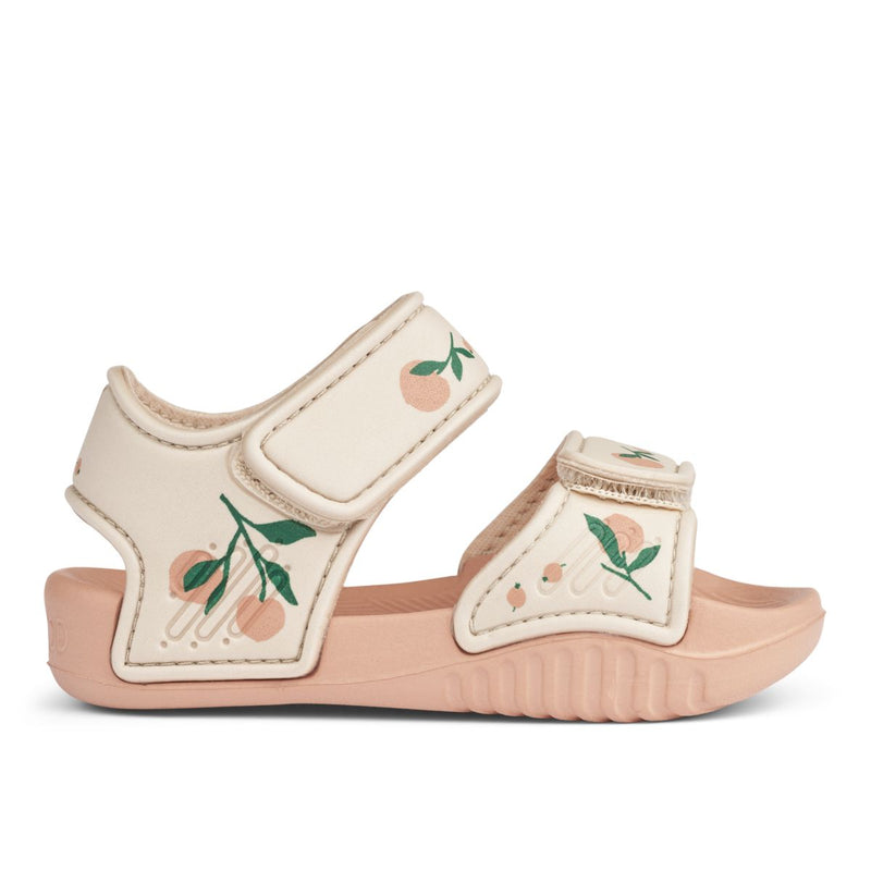 Blumer sandaler - Peach / Sea shell