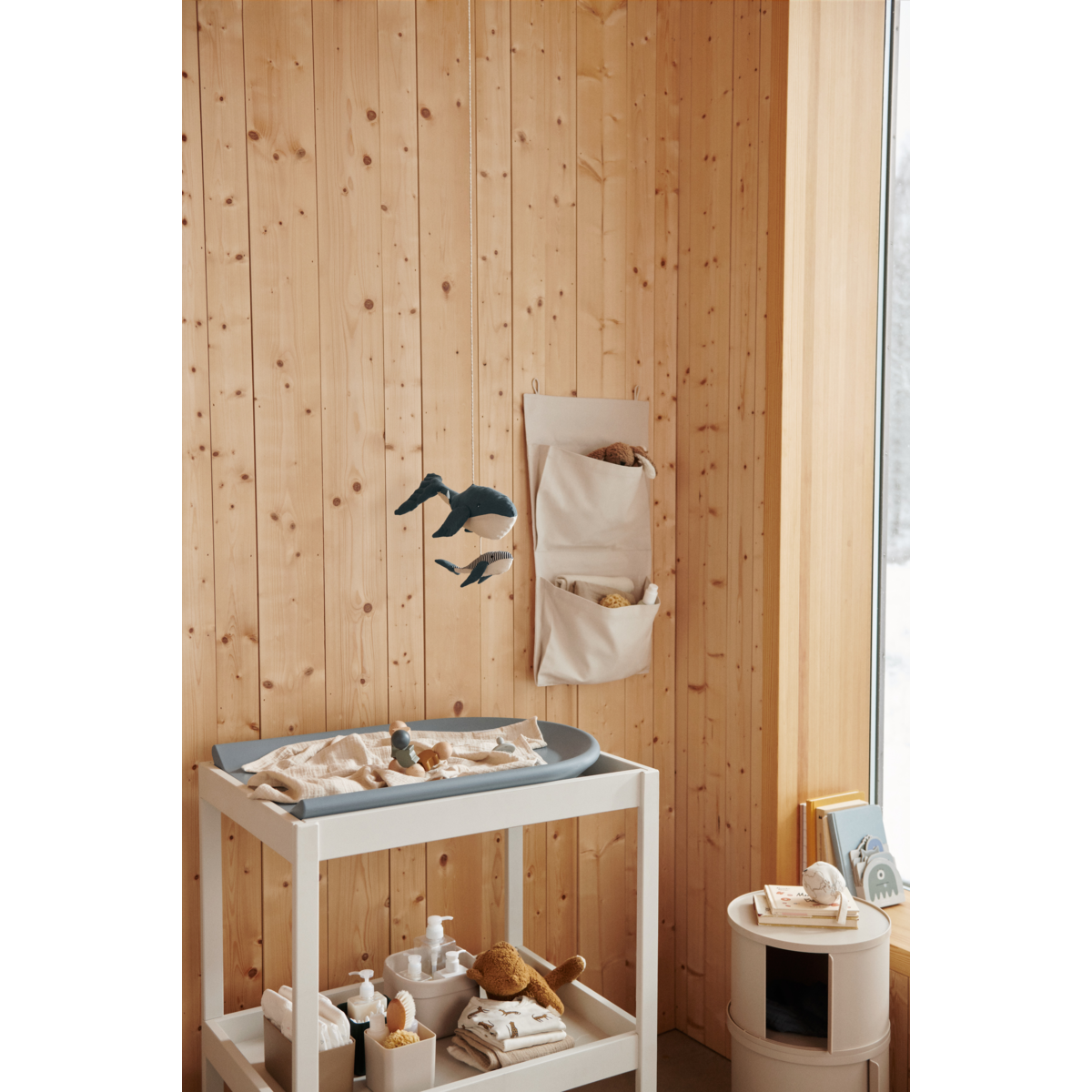 LIEWOOD Nona sengebord - Sandy - Sengebord