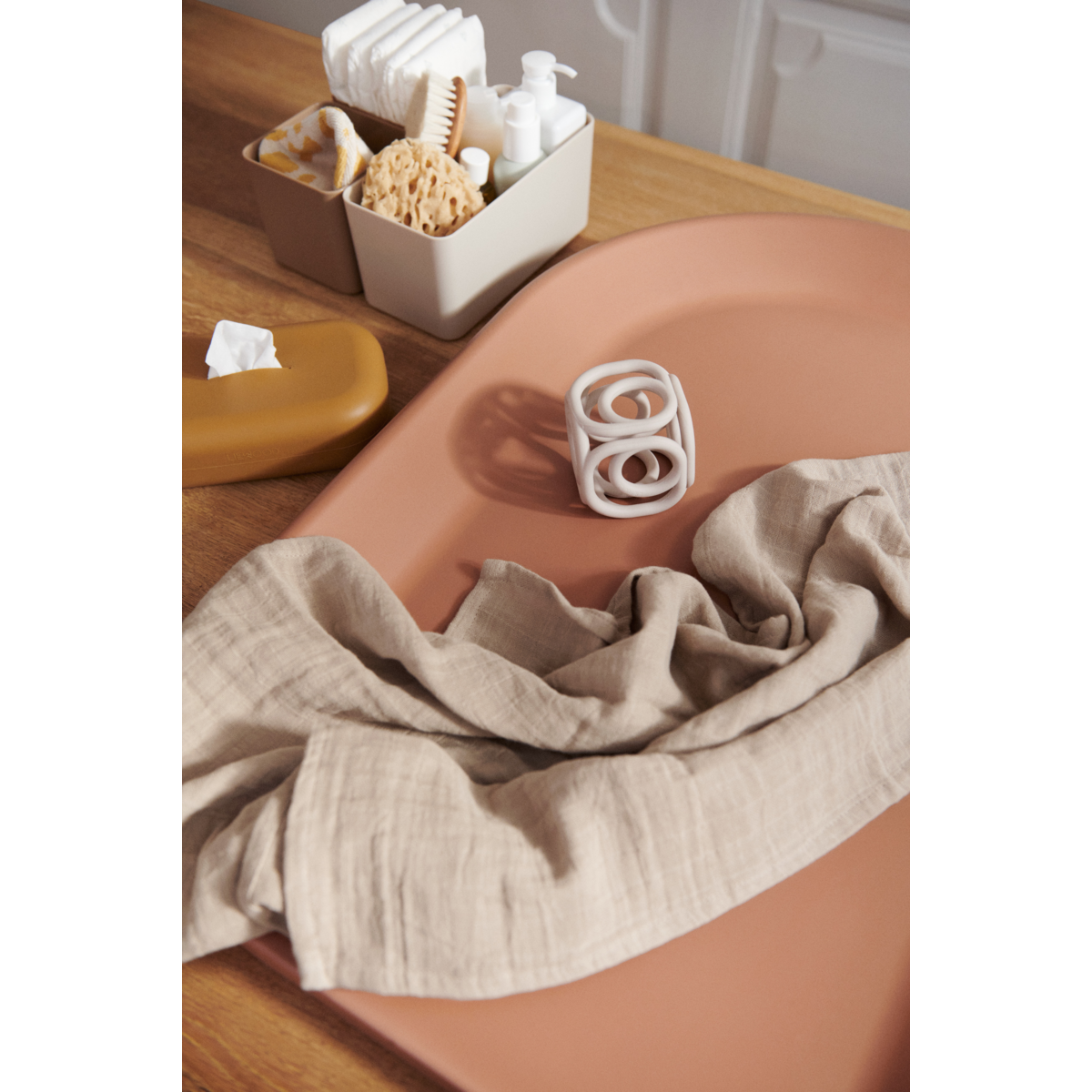 LIEWOOD Cille vandafvisende puslepude - Sandy - Puslepude