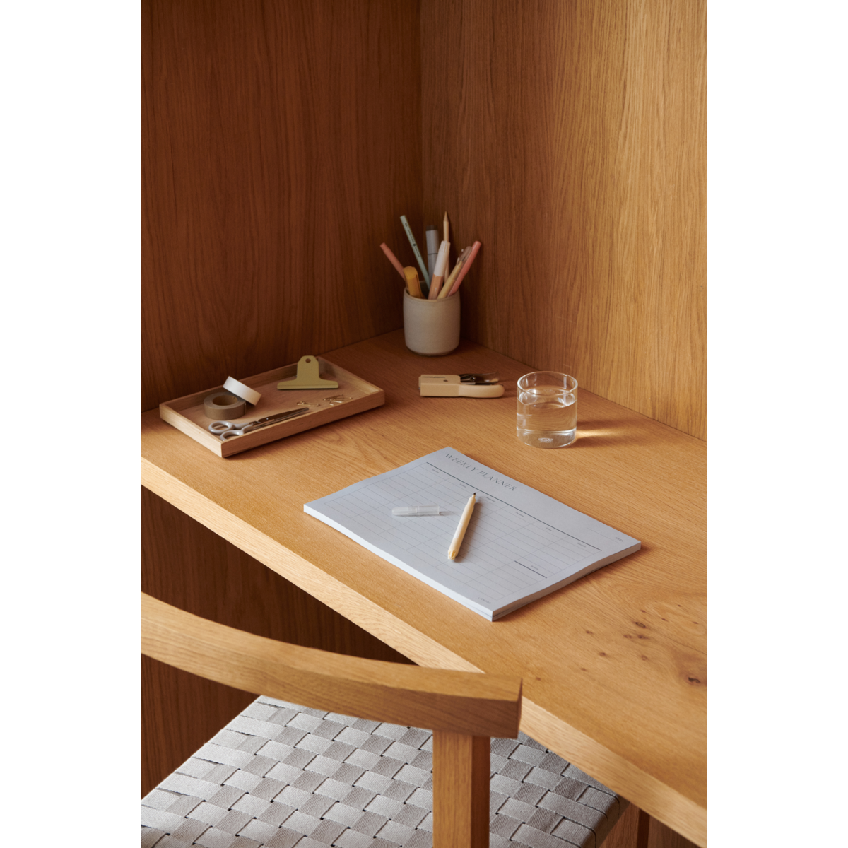 LIEWOOD Kirby ugekalender - Whale blue / Dove blue - Kalender