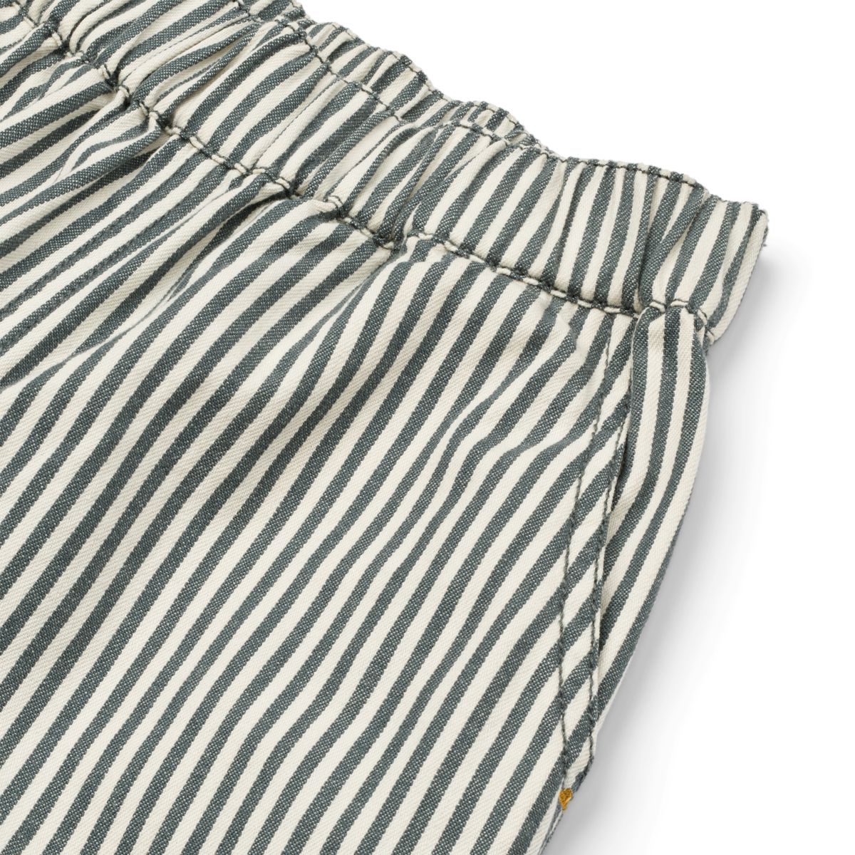 LIEWOOD Harald Stribede Bukser I Bomuld - Y/D Stripe Whale Blue / Creme de la Creme - Bukser