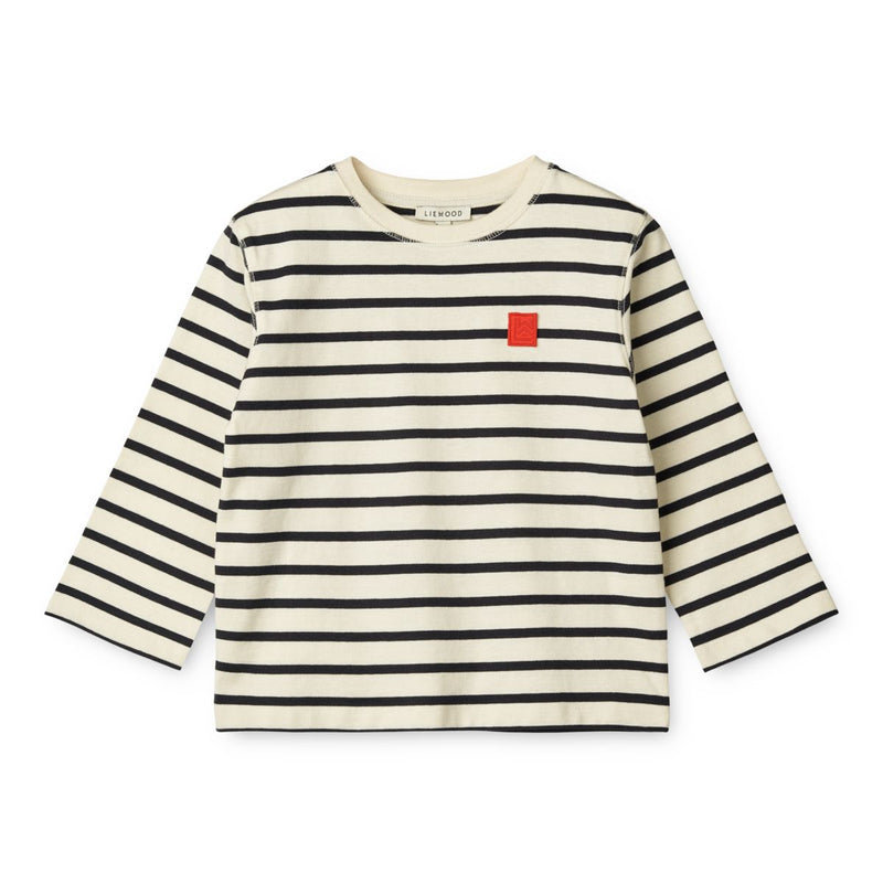 LIEWOOD Ullrik Langærmet T-Shirt 


 - Y/D Stipes Classic navy / Creme de la creme - T-shirt