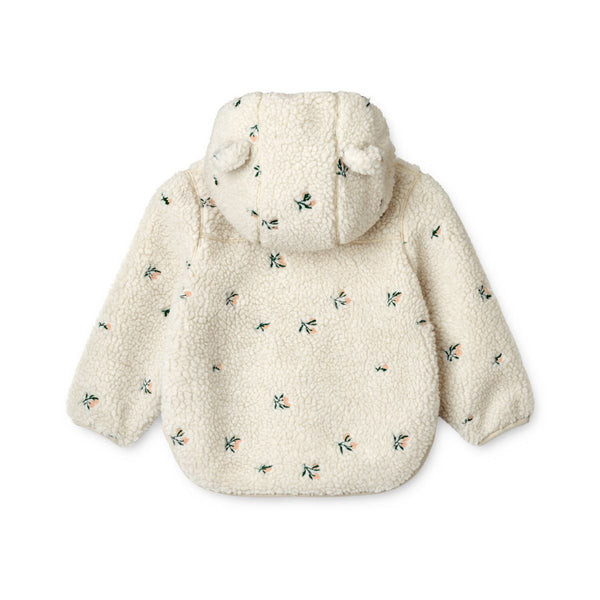 LIEWOOD MARA Fleecejakke Med Ører - Peach / Sandy Embroidery - Jakker
