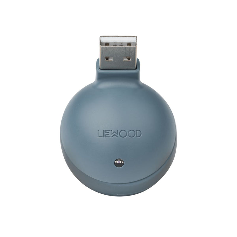 LIEWOOD Annabelle Usb-Natlampe - Whale blue - Væglampe