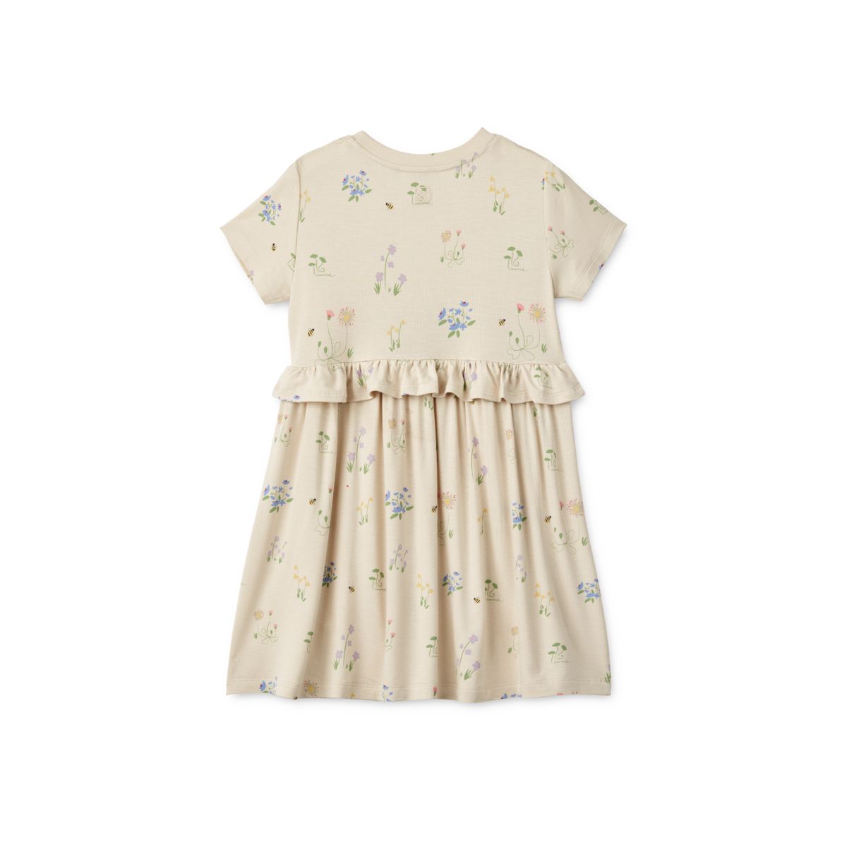 LIEWOOD Hilma T-Shirtkjole Med Print - Flora / Sandy - Kjole