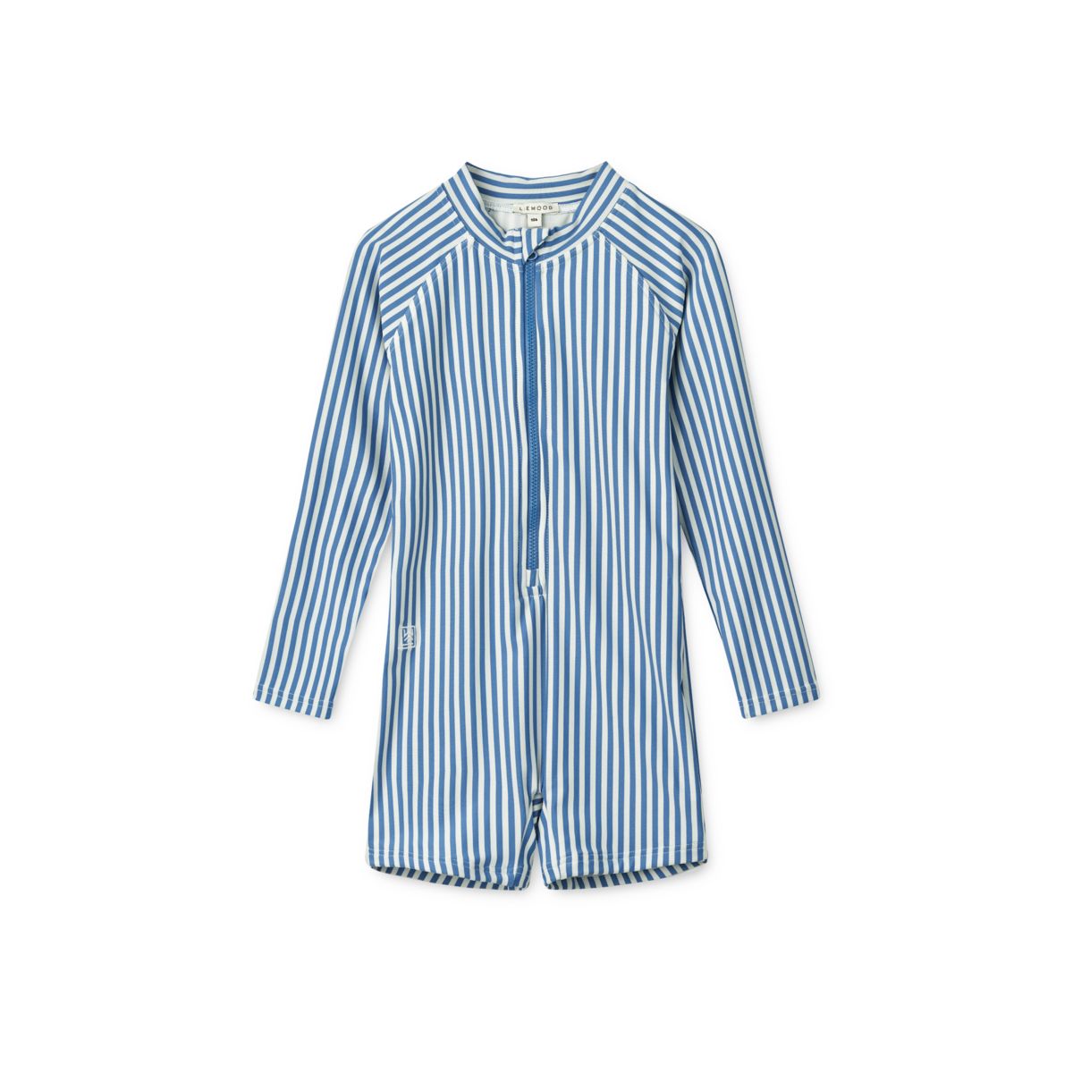 LIEWOOD Max Langærmet Badedragt med striber - Y/D stripe Riverside / Creme de la creme - Badedragt