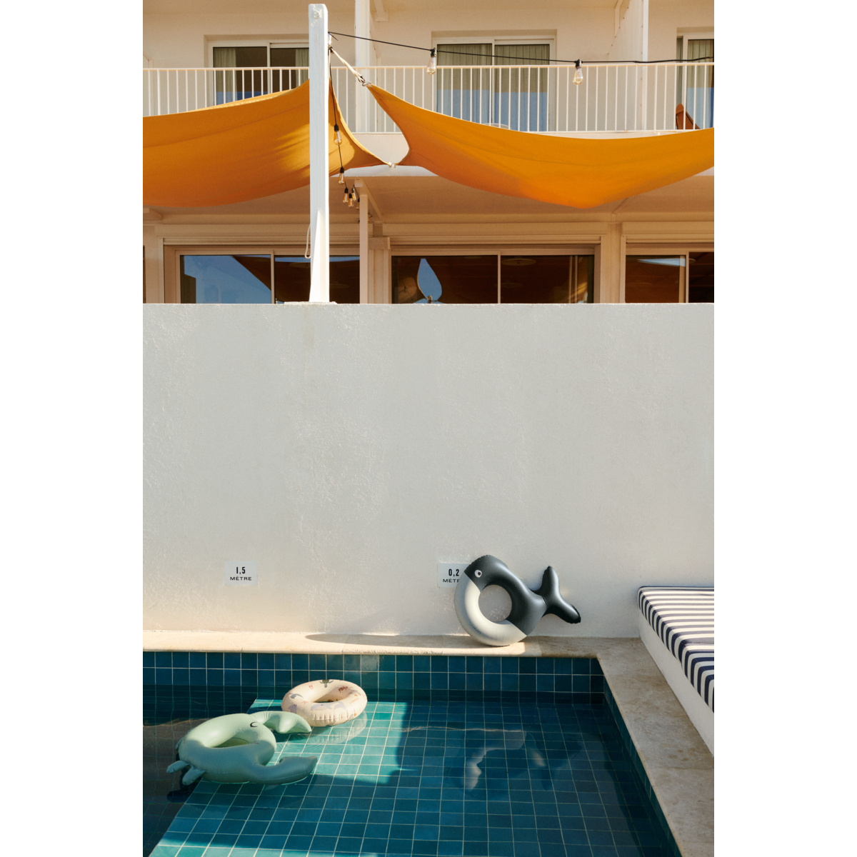 Baloo badering lille - Peach / Sea shell