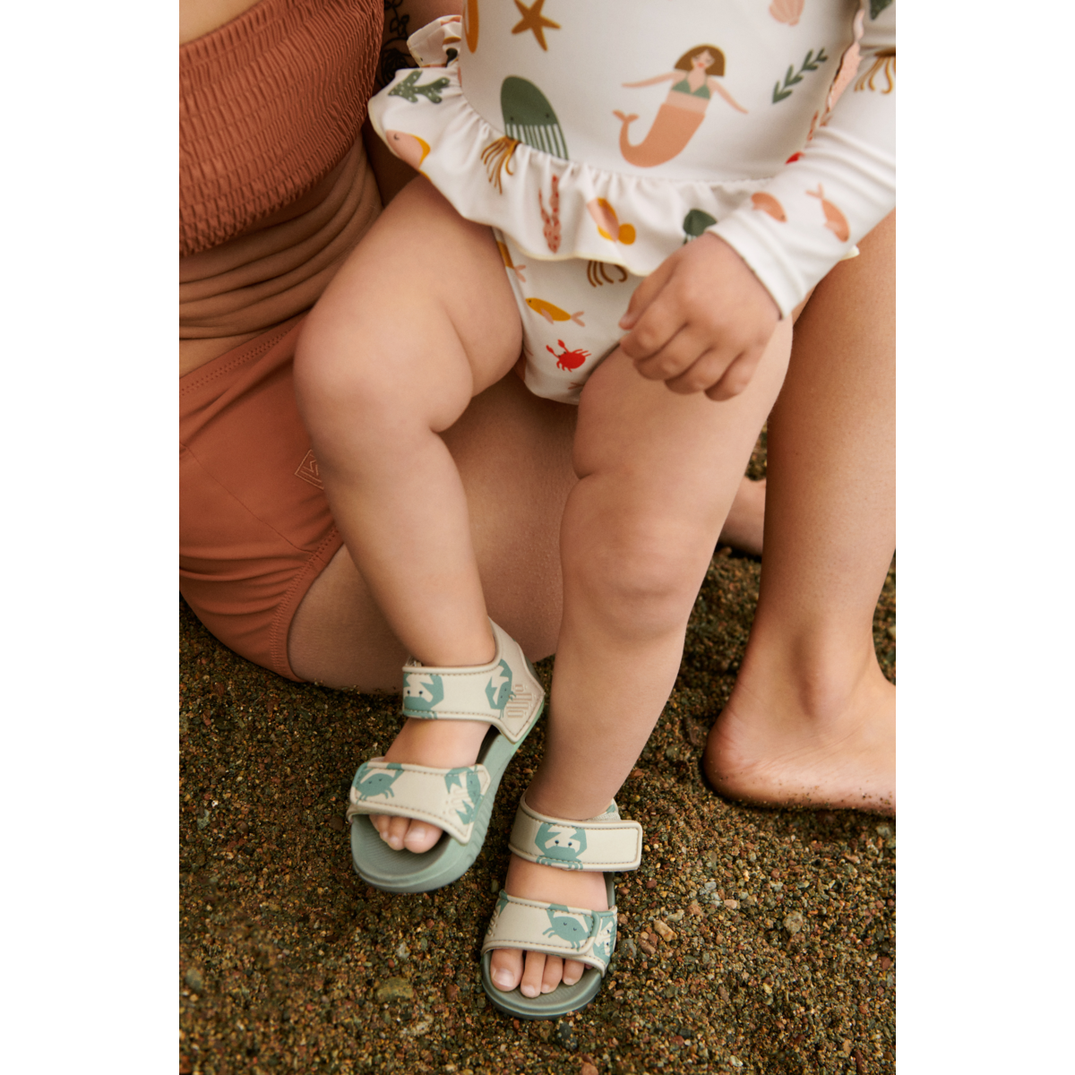 LIEWOOD Blumer sandaler - Crab / Sandy - Sandaler