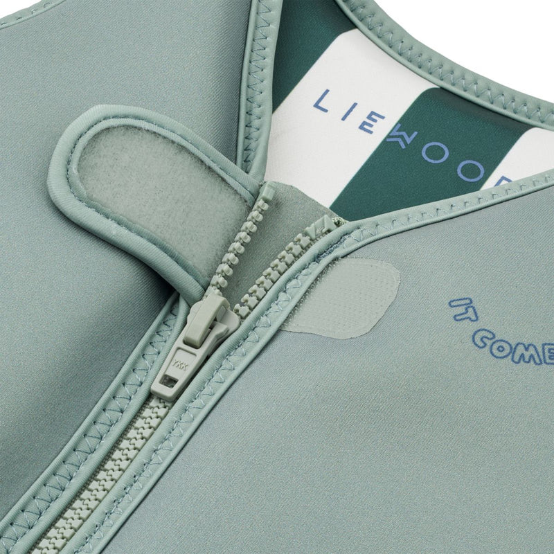 LIEWOOD Dove Badevest - It comes in waves / Peppermint - Svømmevest