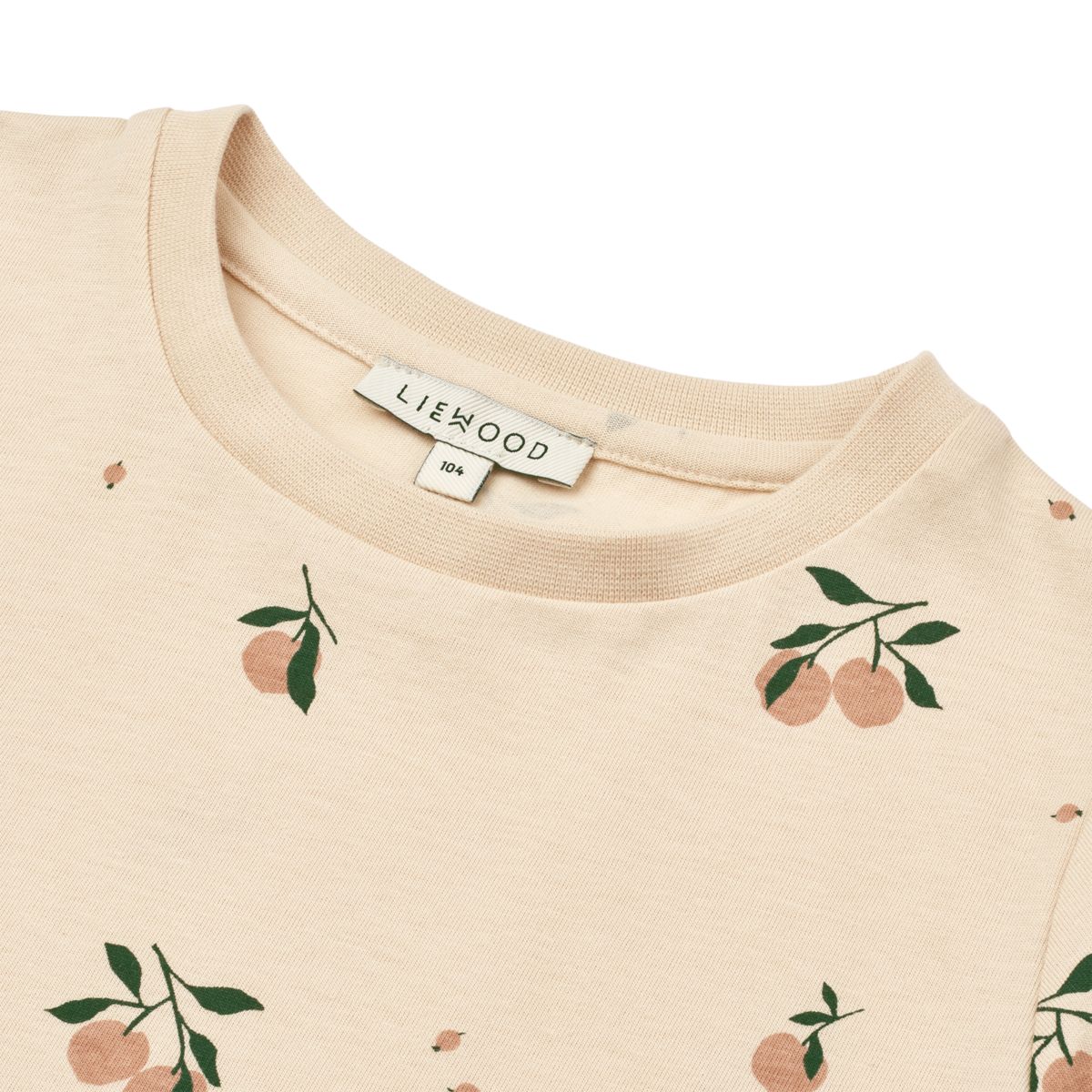 Liewood Apia Printed Short-sleeve T-shirt - Peach / Sea shell - TSHIRT
