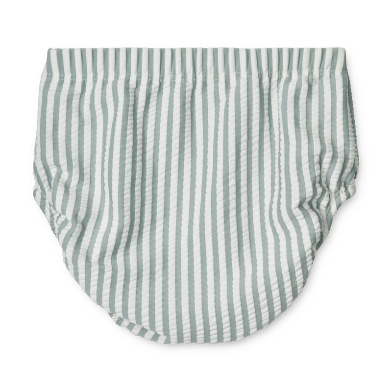 LIEWOOD Anthony baby svømmebukser - Y/D stripe: Sea blue/white - Badebukser