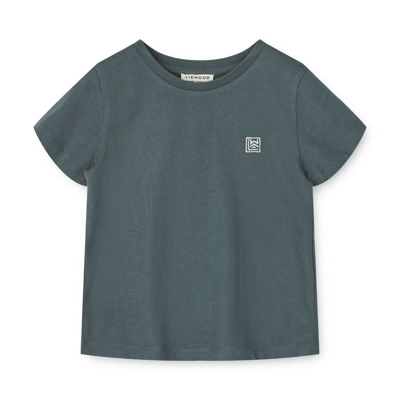 LIEWOOD Apia T-shirt ss - Whale blue - T-shirt
