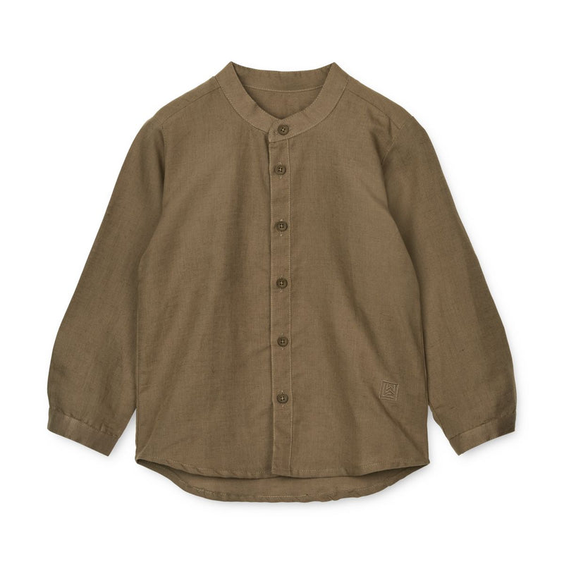 LIEWOOD Austin skjorte - Khaki - Trøjer