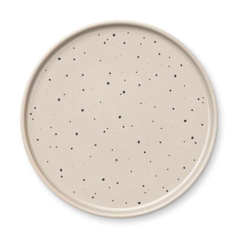 LIEWOOD Camren porcelænsstel - Splash dots / Mist - Børneservice sæt