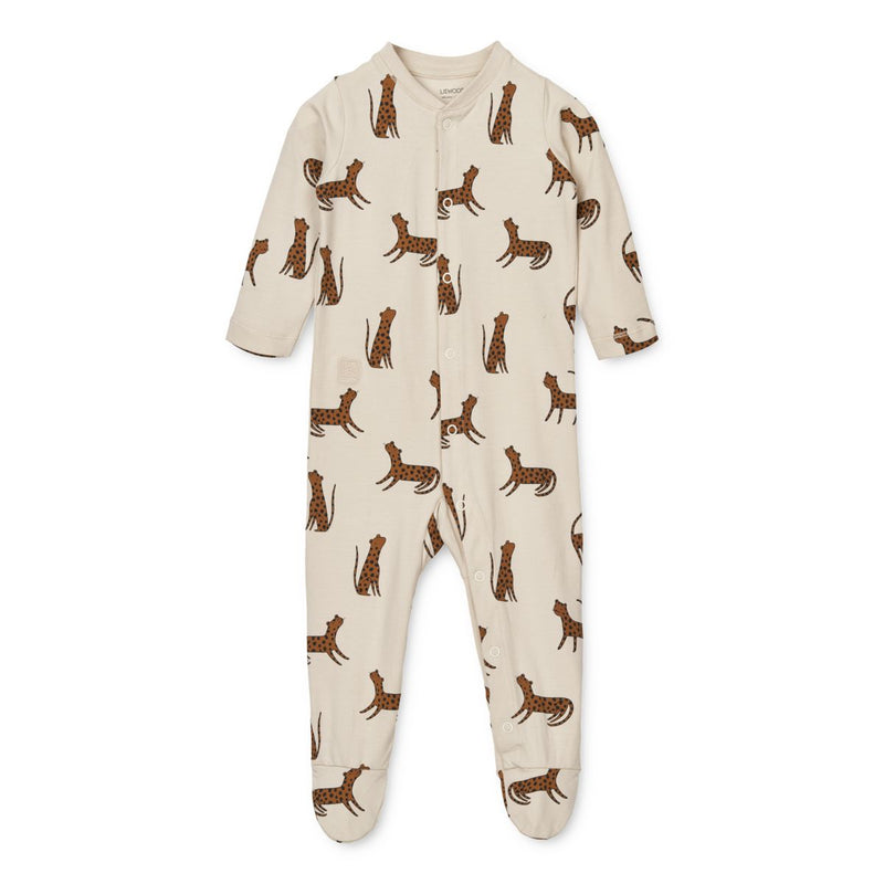 LIEWOOD Boye heldragt - Leopard / Sandy - Pyjamas Jumpsuits