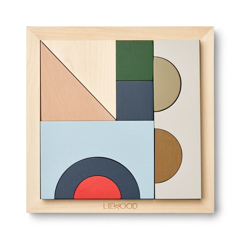 LIEWOOD Ishan puslespil - Multi mix - Puslespil