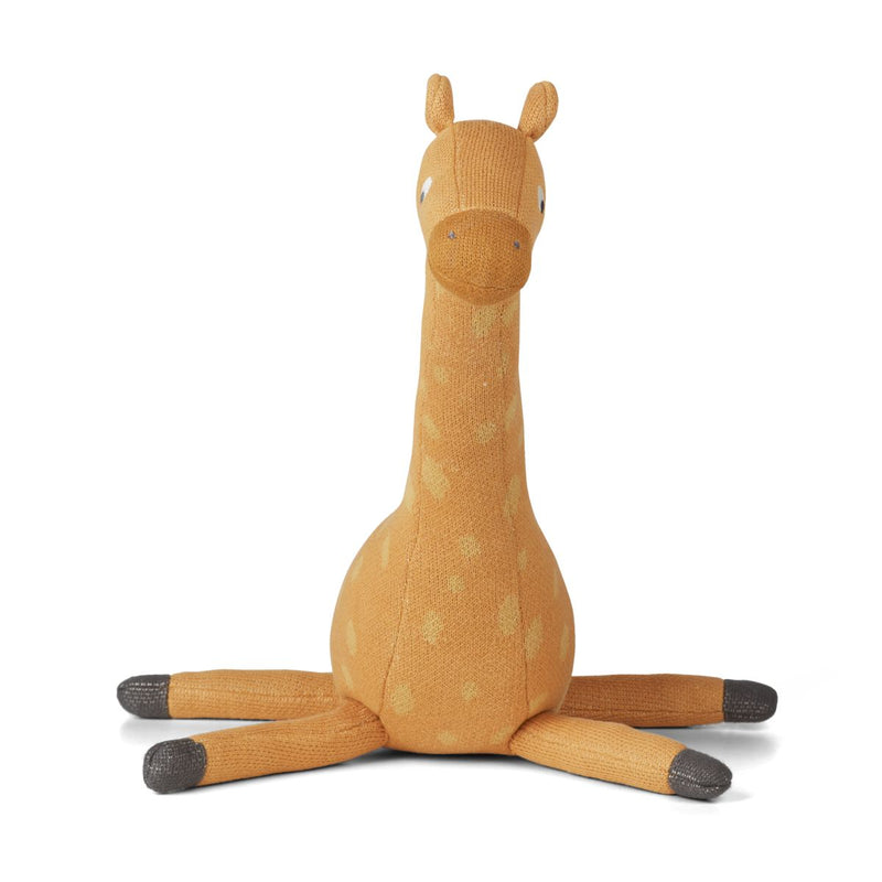 LIEWOOD Gitte giraf - Giraffe mustard - Pile & Fleece