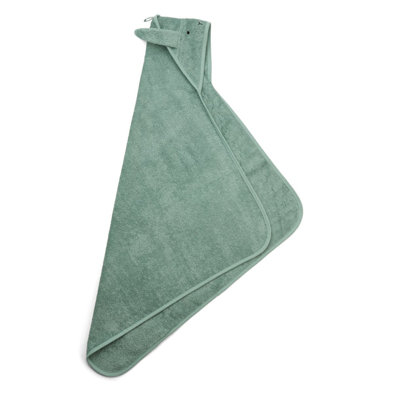 LIEWOOD Albert babyhåndklæde med hætte - Rabbit peppermint - Håndklæder / Vaskeklude