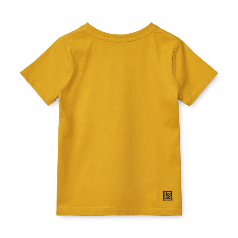 LIEWOOD Apia T-shirt ss - Liberte / Lemon flake - T-shirt