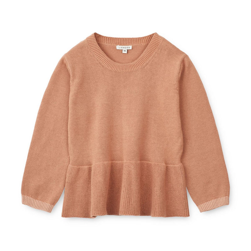 LIEWOOD Esme striktrøje - Tuscany rose - Sweater
