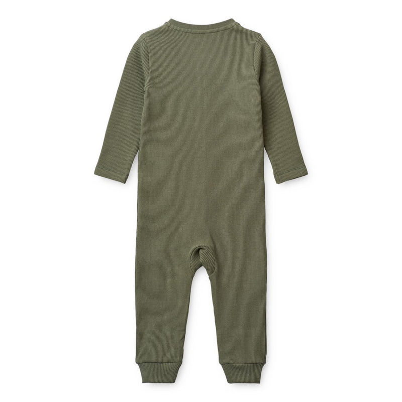 LIEWOOD Birk pyjamas jumpsuit - Faune green - Pyjamas Jumpsuits
