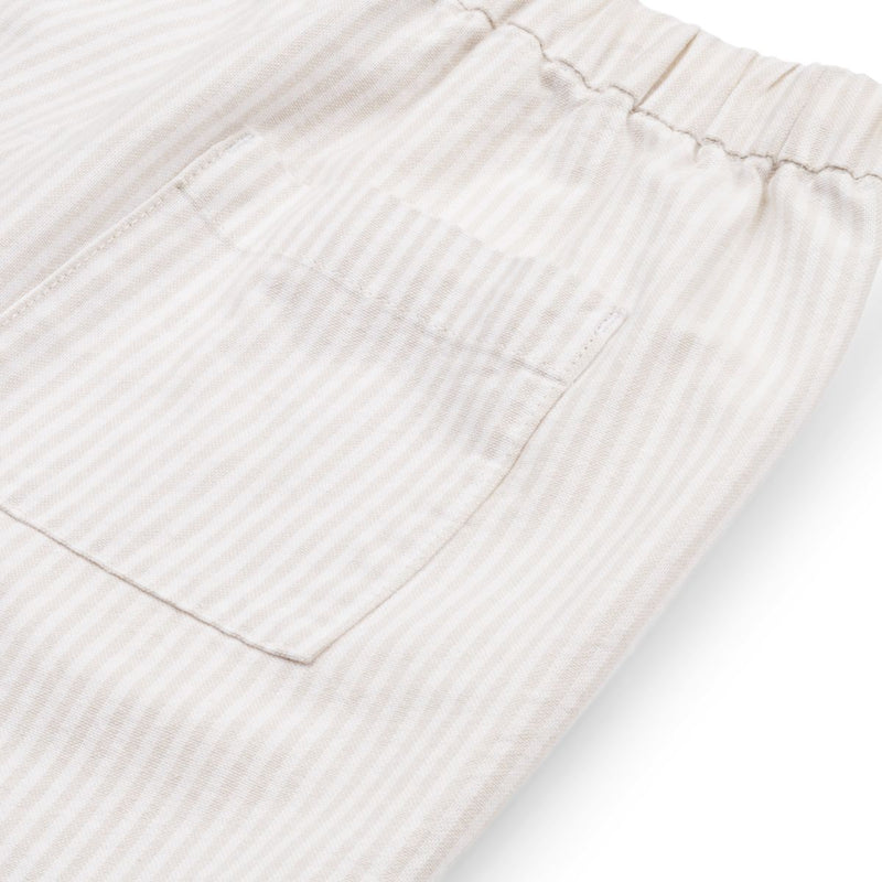 LIEWOOD Orlando bukser med striber - Y/D stripes Crisp white / Sandy - Bukser