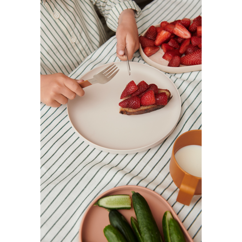 LIEWOOD Anita morgenmadstallerken - Tuscany rose / Apple blossom - Tallerken