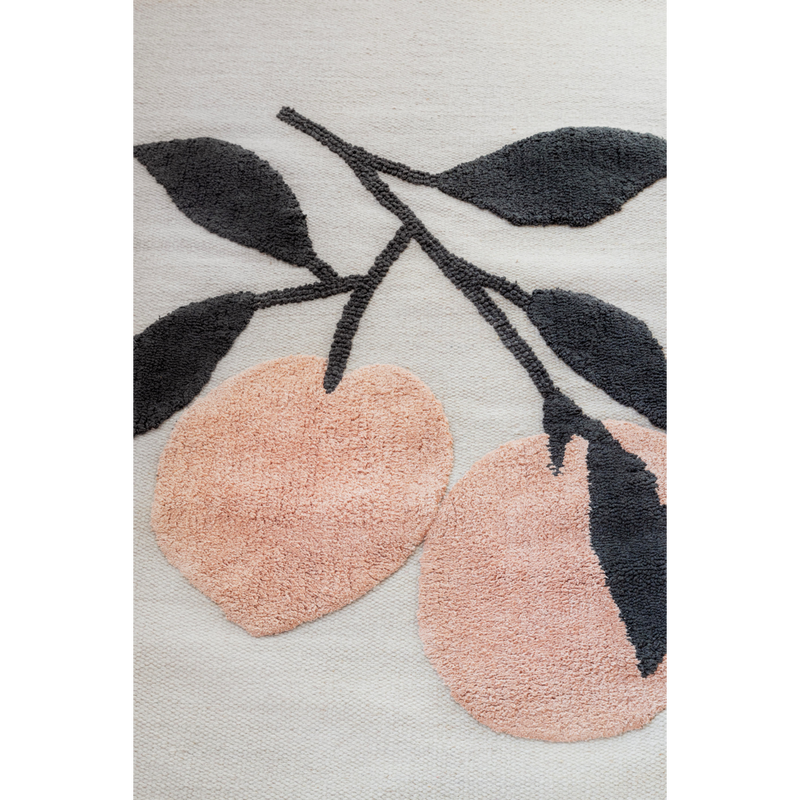 LIEWOOD Bent gulvtæppe lille - Peach / Sea shell mix - Gulvtæppe