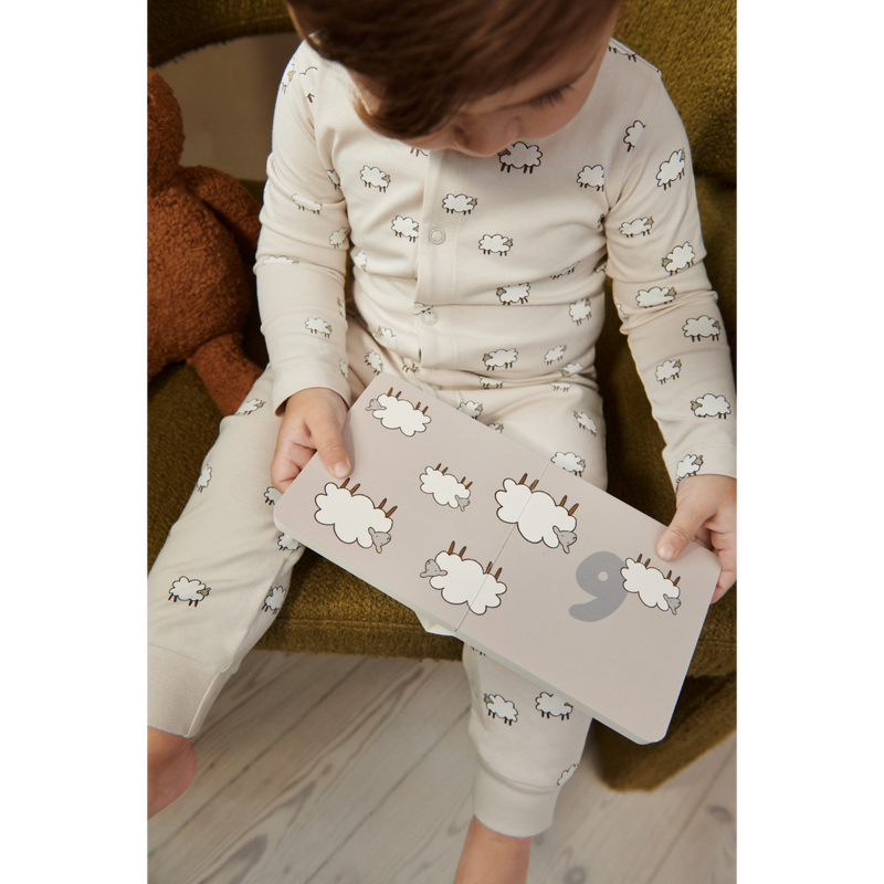 LIEWOOD Birk pyjamas jumpsuit - Sheep / Sandy - Pyjamas Jumpsuits