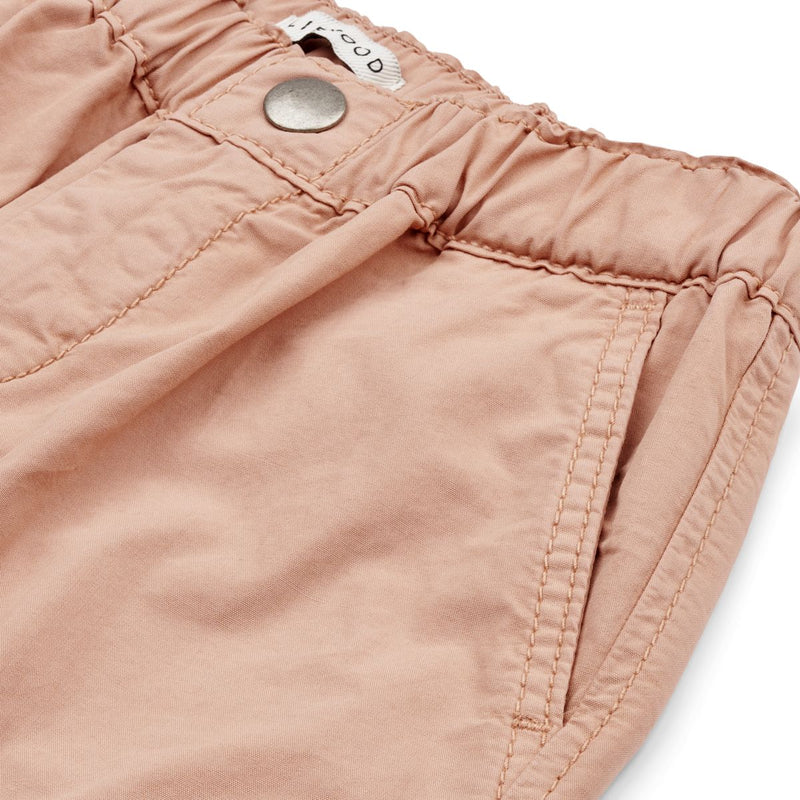 LIEWOOD Monori Crispy Poplin Shorts - Pale tuscany - Shorts
