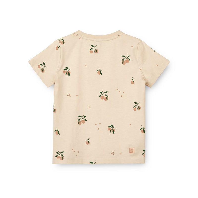 LIEWOOD Baby-T-Shirt Med Print - Peach / Sea shell - T-shirt